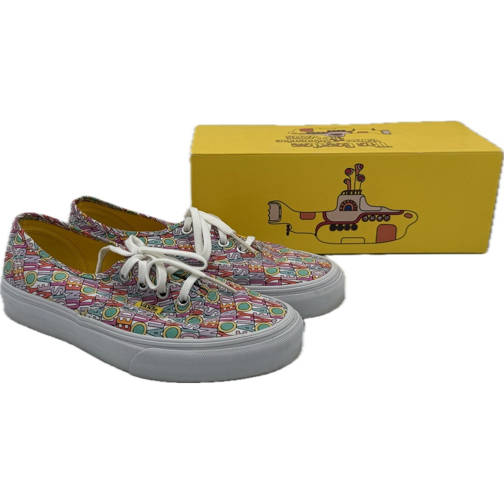 Vans Authentic Beatles Yellow Submarine All You Need Is Love 7W 5.5M